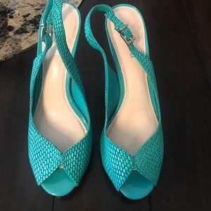 Stylish colorful Gianni Bini heels